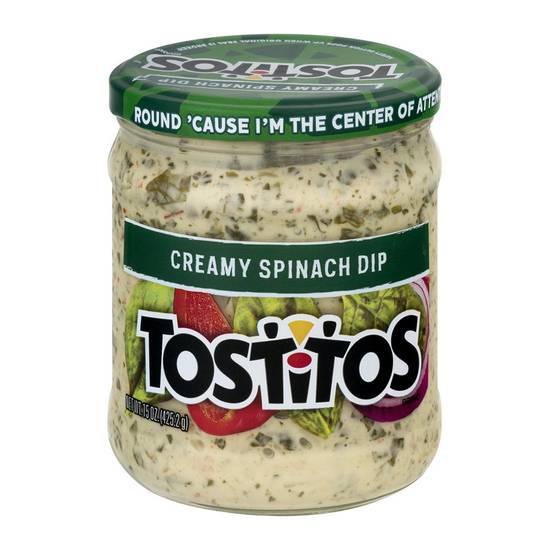 Order Tostitos Creamy Spinach Dip 15oz food online from Everyday Needs by Gopuff store, Ladera Ranch on bringmethat.com