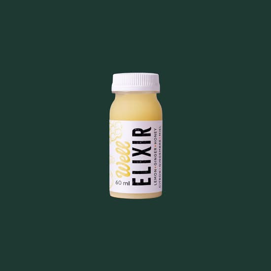 Well Lemon + Ginger + Honey Elixir
