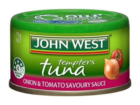John West Tuna Onion & Tomato 95G