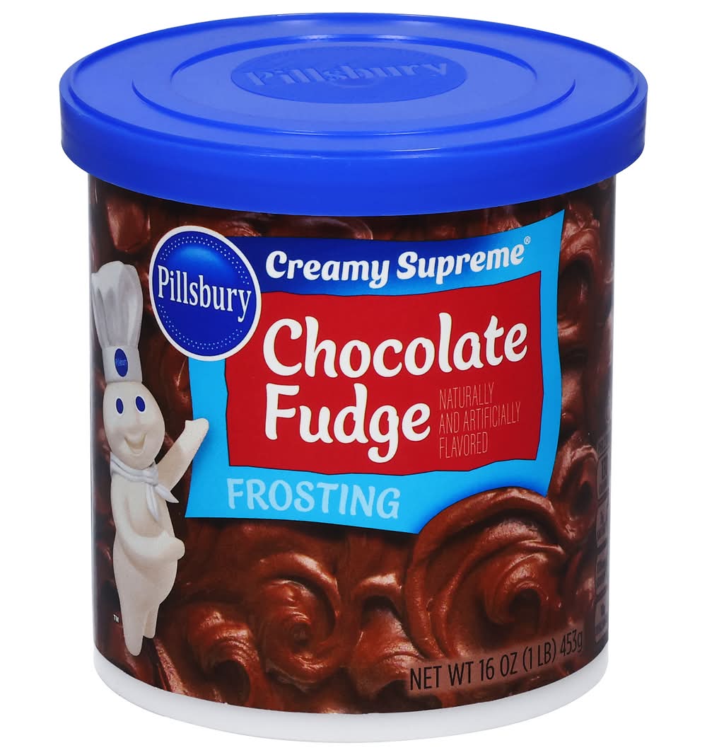 Pillsbury Creamy Supreme Frosting, Chocolate Fudge (16 oz)