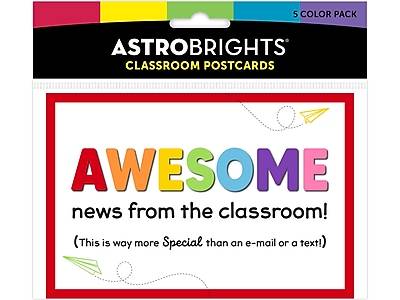 Astrobrights Parent Mail Postcards (assorted) (30 ct)