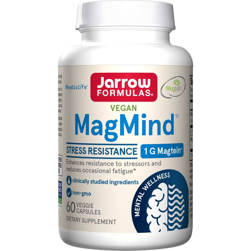 Magmind Stress & Fatigue - (60 Vegetarian Capsules)