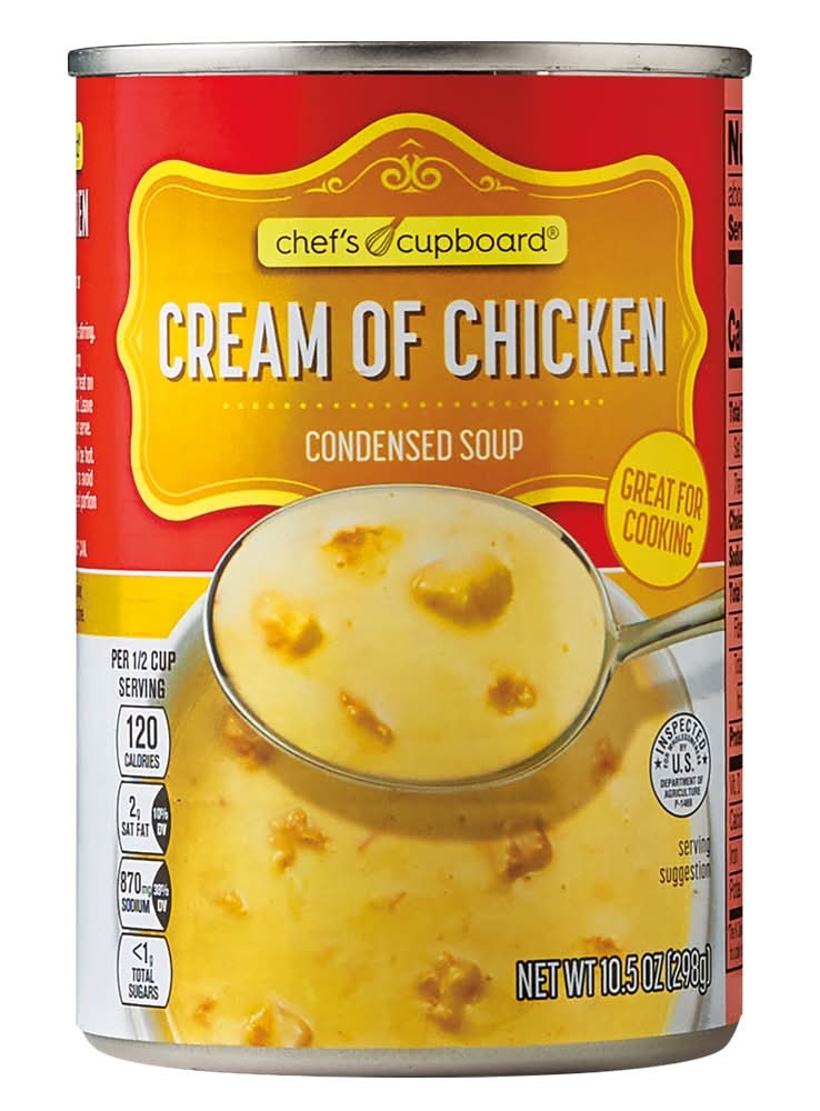 Chef's Cupboard Condensed Soup, Cream Of Chicken (10.5 oz)