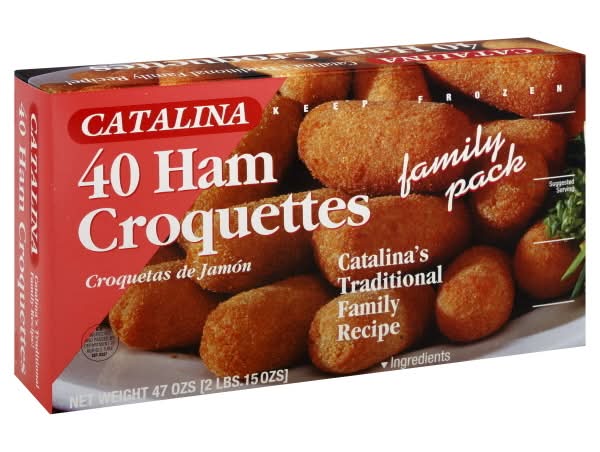 Catalina Family pack Ham Croquettes (47 oz, 40 ct)