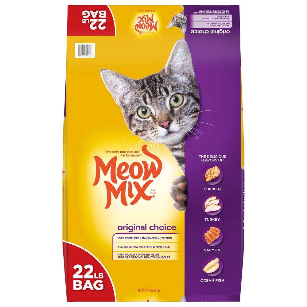 Meow Mix Original Choice Cat Food