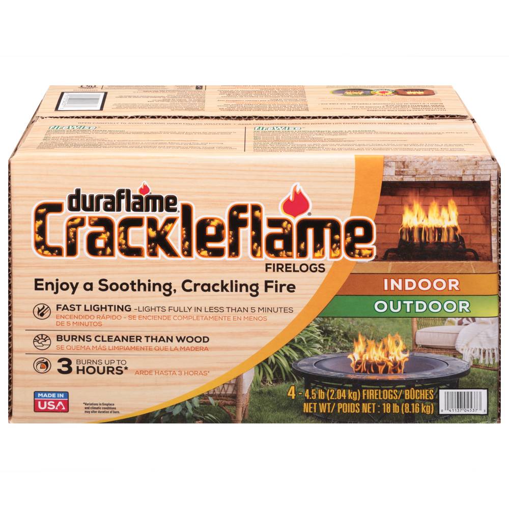 Duraflame Crackleflame Firelogs (18 lbs)