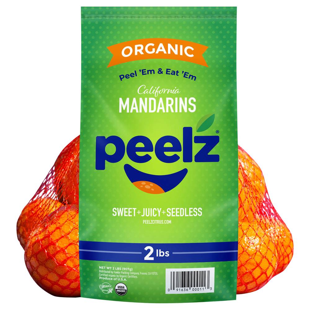 Peelz Organic California Mandarin (2 lbs)