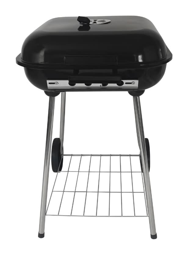 Family Chef Charcoal Grill, 18.5 in, Black
