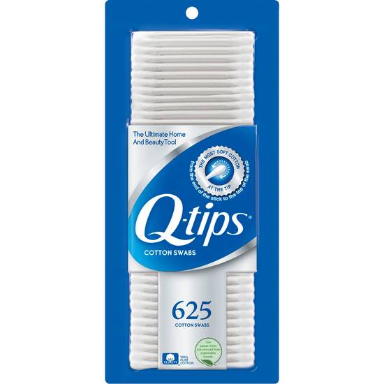 Q-tips Cotton Swabs, 625/Pack