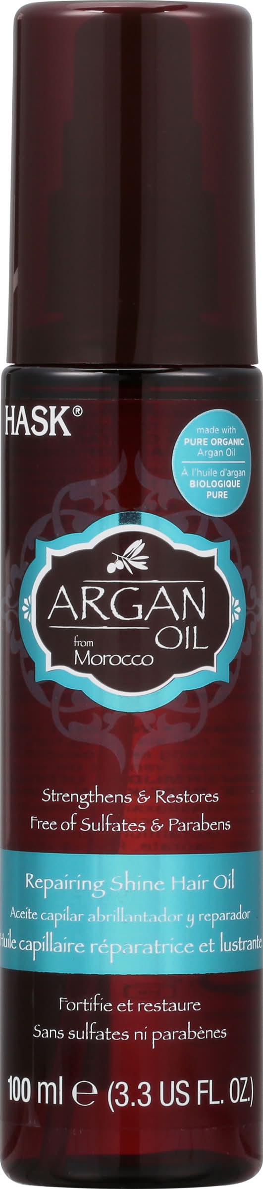 Hask Repairing Shine Argan Hair Oil (3.5 fl oz)