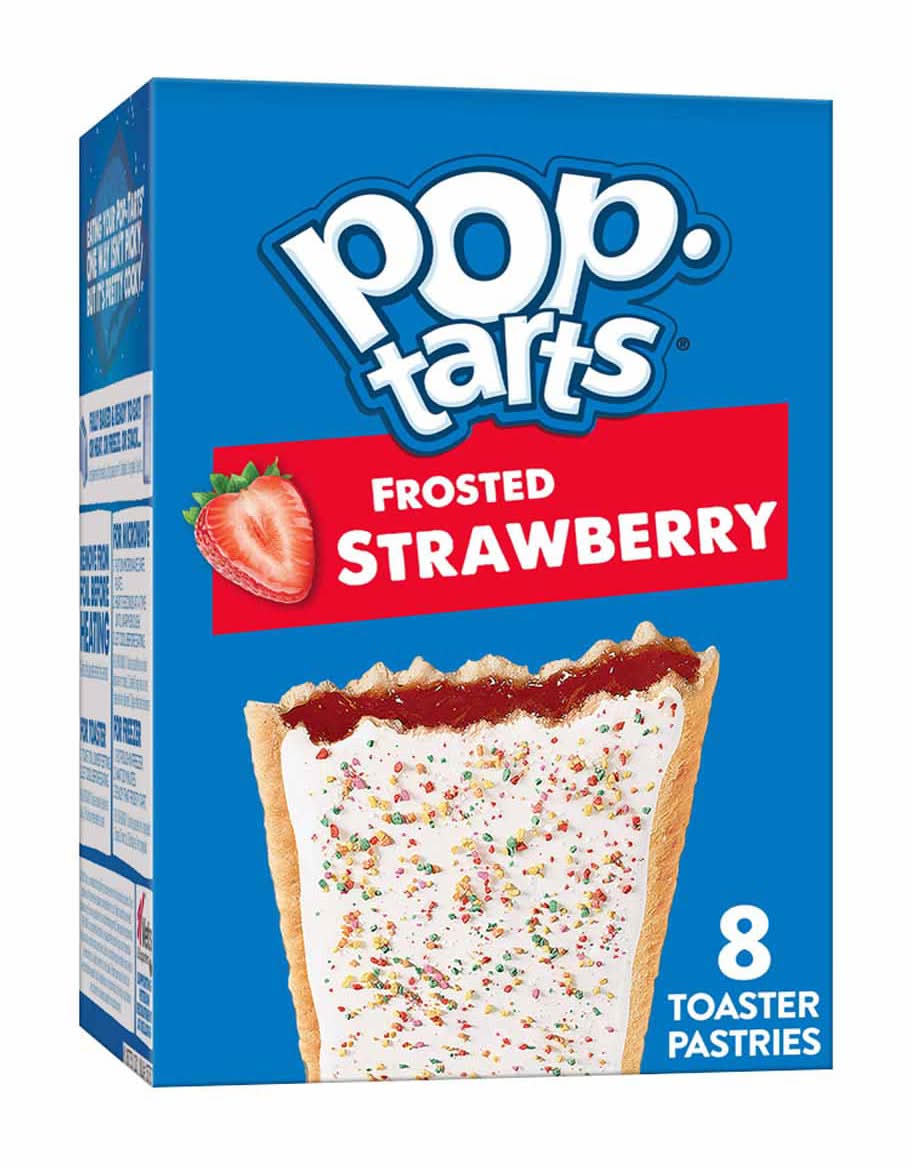 Pop-Tarts Toaster Pastries Frosted Strawberry Breakfast Foods 13.5 Oz 8 Ct