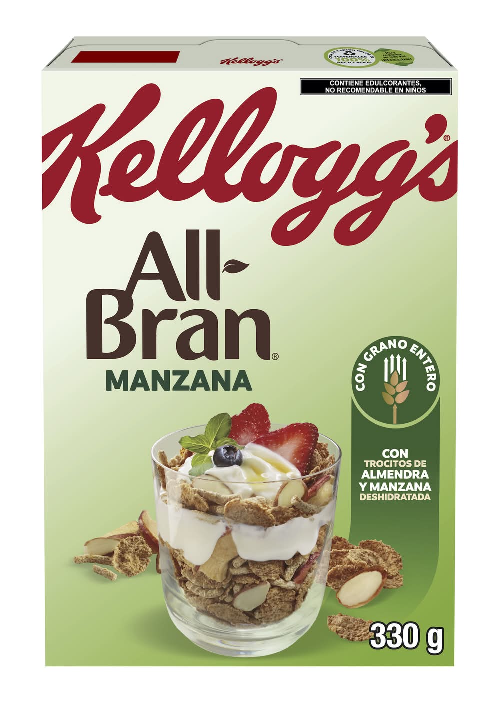 All-Bran · Cereal manzana (330 g)