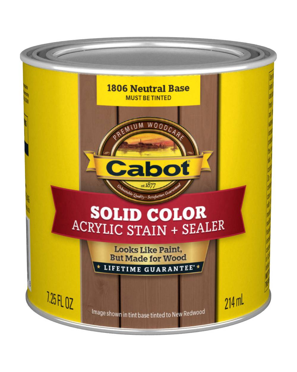 Cabot Solid Color Acrylic Stain & Sealer Neutral Base