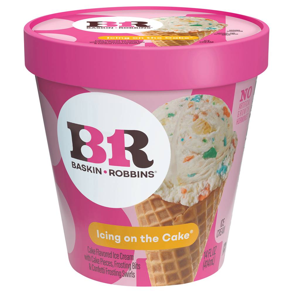 Baskin-Robbins Icing on the Cake Ice Cream (14 fl oz)