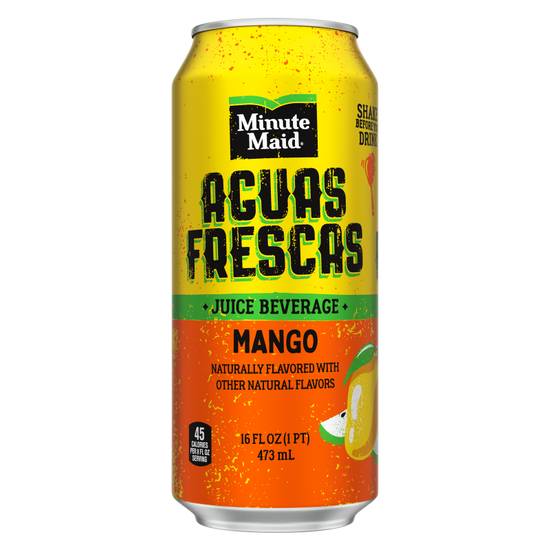 Minute Maid Aguas Frescas Mango 16oz