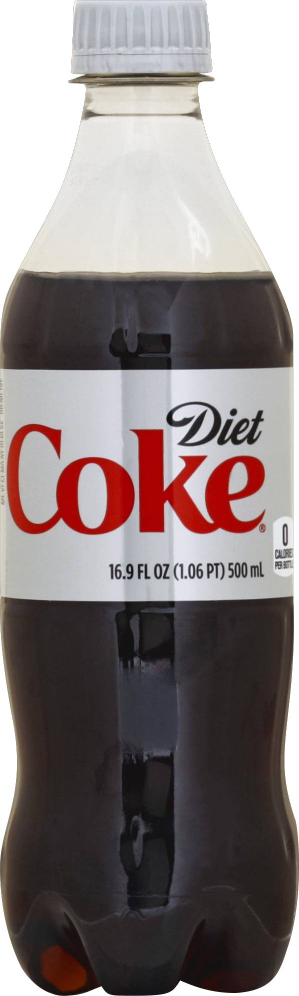 Diet Coke Soda Bottles (6 x 16.9 fl oz)