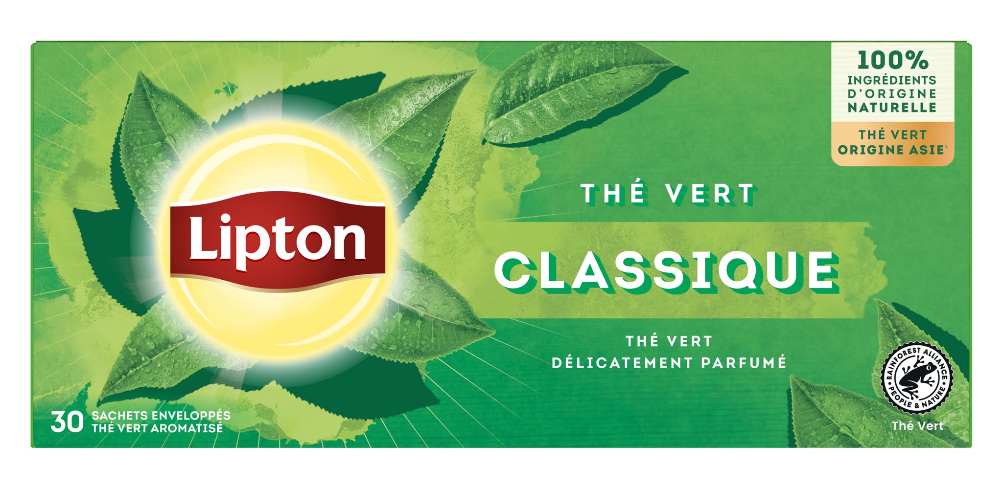 Lipton - Thé vert classique (30)