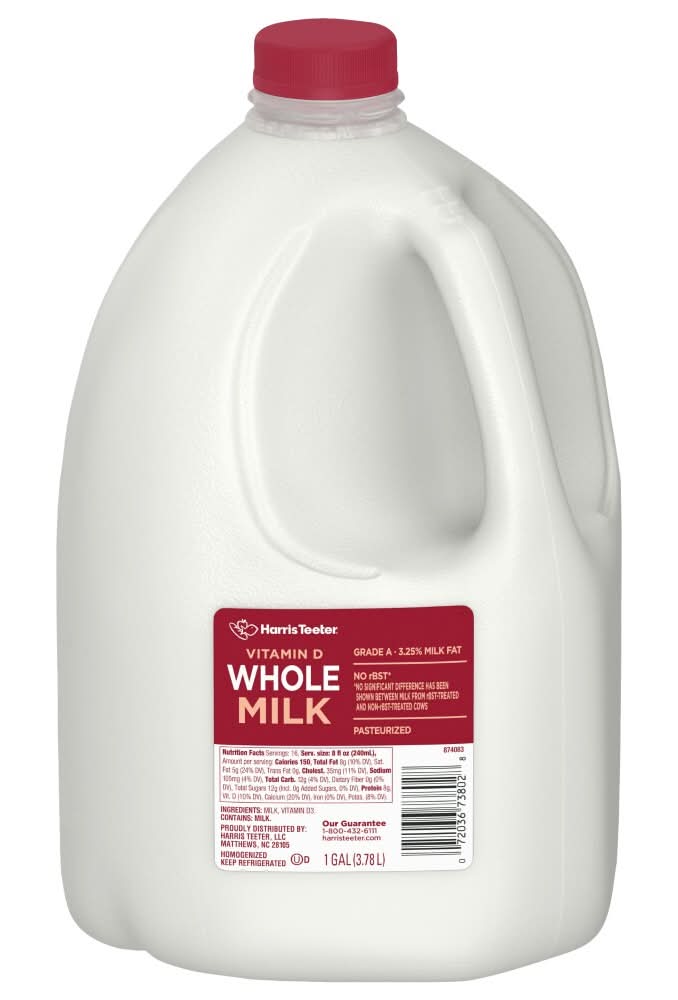 Harris Teeter Vitamin D Whole Milk (1 gal)