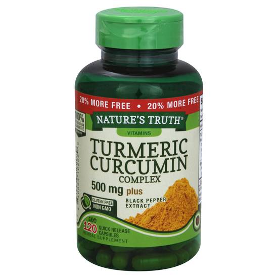 Nature's Truth Turmeric 500mg Bns (120 ct)
