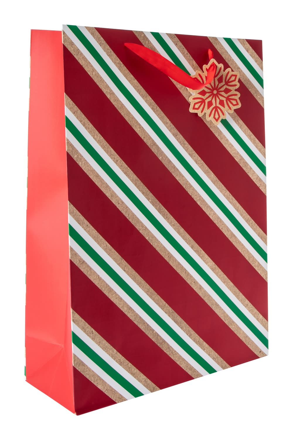 Christmas Jumbo Gift Bag Stripe