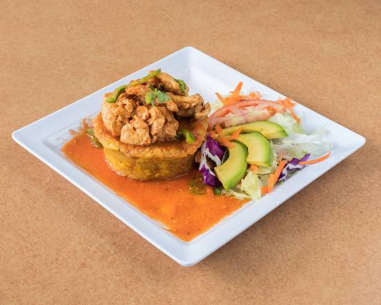 Mofongo de pollo