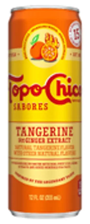 Topo Chico Sabores Tangerine with Ginger Extract