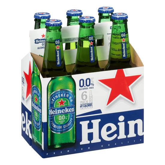 Heineken Alcohol Free Beer (6 ct, 11.2 fl oz)