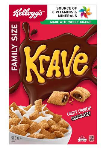 Kellogg's Krave Chocolate (500 g)