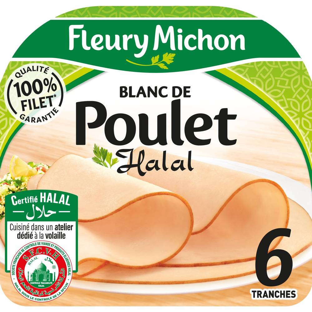 Fleury Michon - Blanc de poulet halal (6)