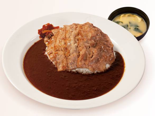 牛焼肉オリジナルカレー（味噌汁付）