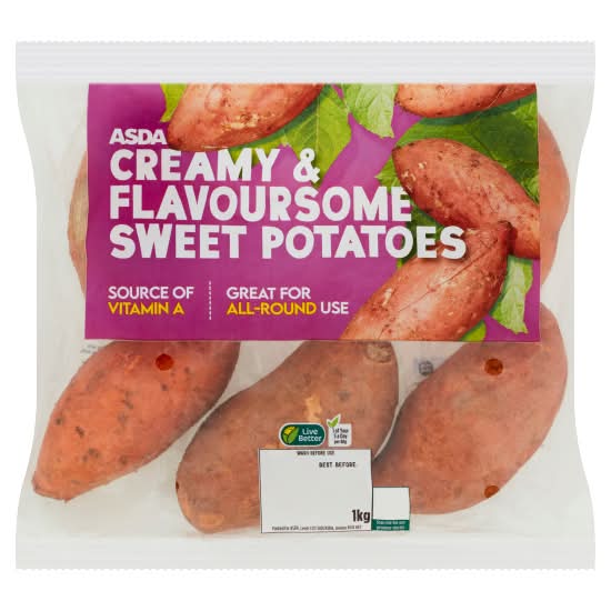 ASDA Creamy & Flavoursome Sweet Potatoes (1kg)