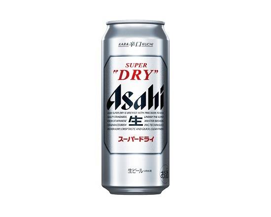 01278：アサヒ スーパードライ 500ML缶 / Asahi Super Dry