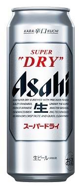 01278：アサヒ スーパードライ 500ML缶 / Asahi Super Dry