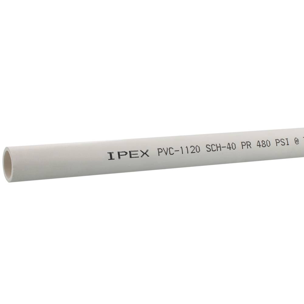 IPEX 3/4-in x 5-ft 480 Psi Schedule 40 PVC Pipe | 28.075