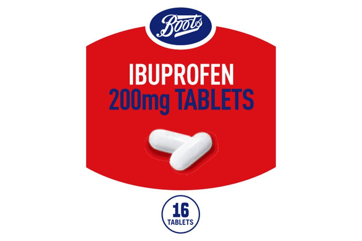 Boots Ibuprofen 200mg Tablets x16