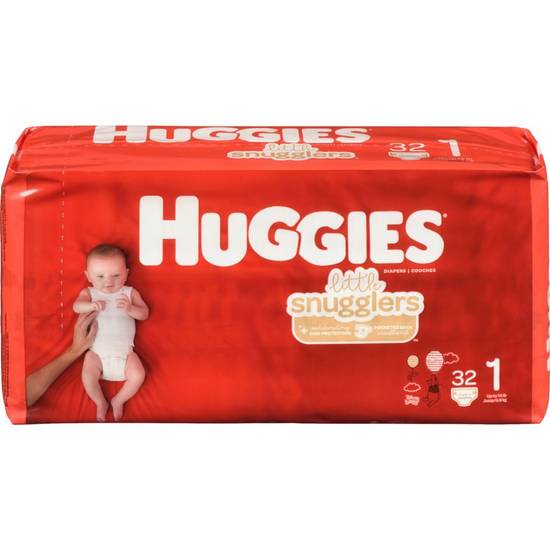 Huggies Little Snugglers Diapers (32 units)