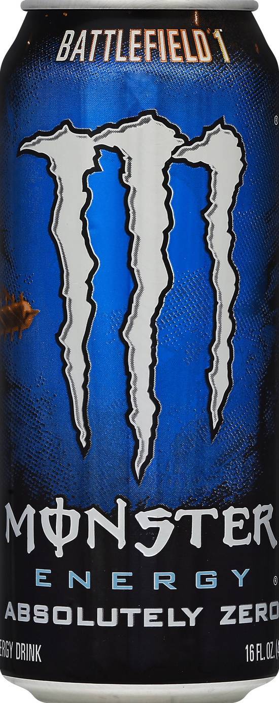 Monster Absolutely Zero Energy Drink (16 fl oz)
