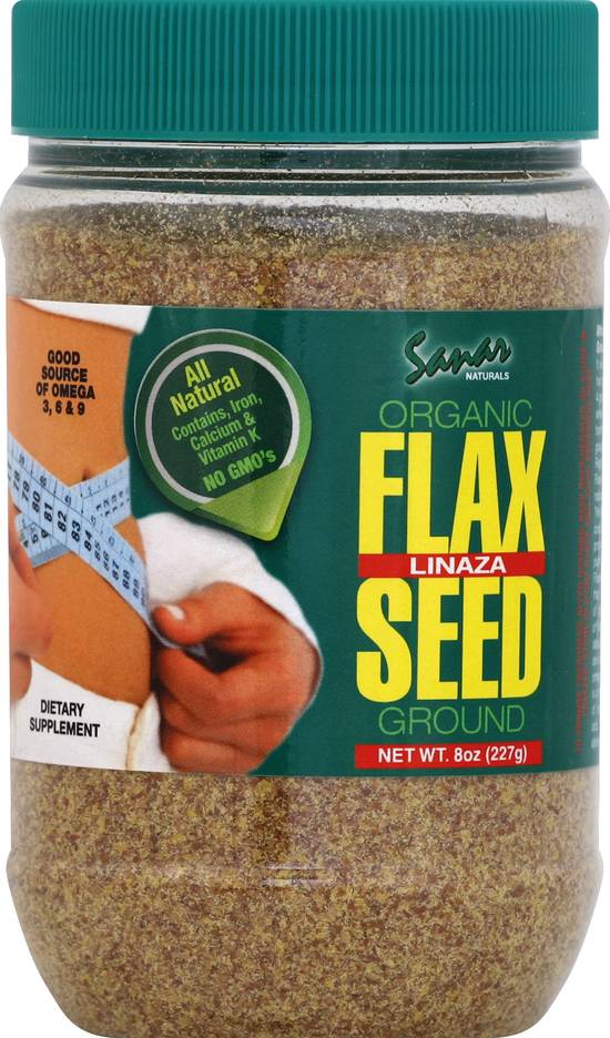 Sanar Naturals Ground Flaxseed - 8 Oz : Target