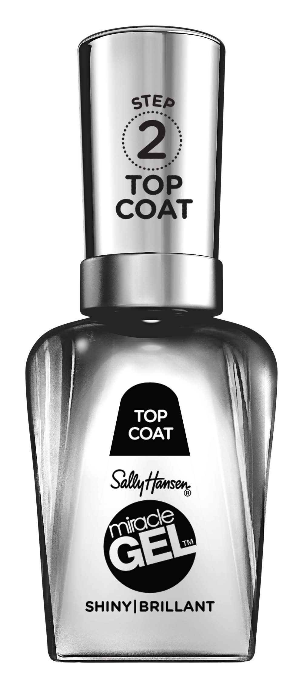 Sally Hansen Miracle Gel Shiny Top Coat 101 Step 2 (14.7 ml)