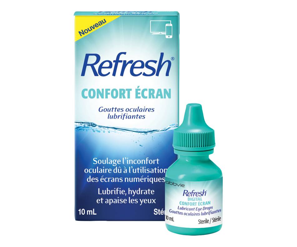 Refresh gouttes oculaires lubrifiantes