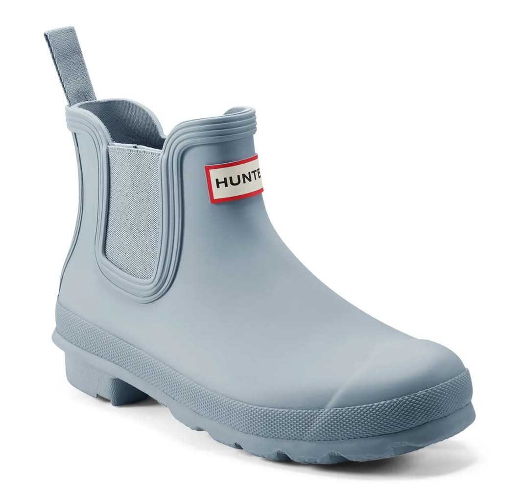 Hunter Original Chelsea Rain Boot - Women'S (Grey Medium - 9)