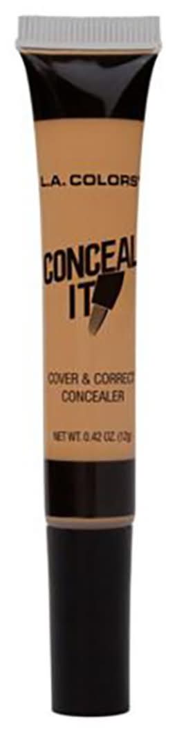 L.A. Colors Conceal It Cover & Correct Concealer, Tan (0.42 oz)