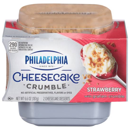 Philadelphia Strawberry Cheesecake Crumble (2 ct)