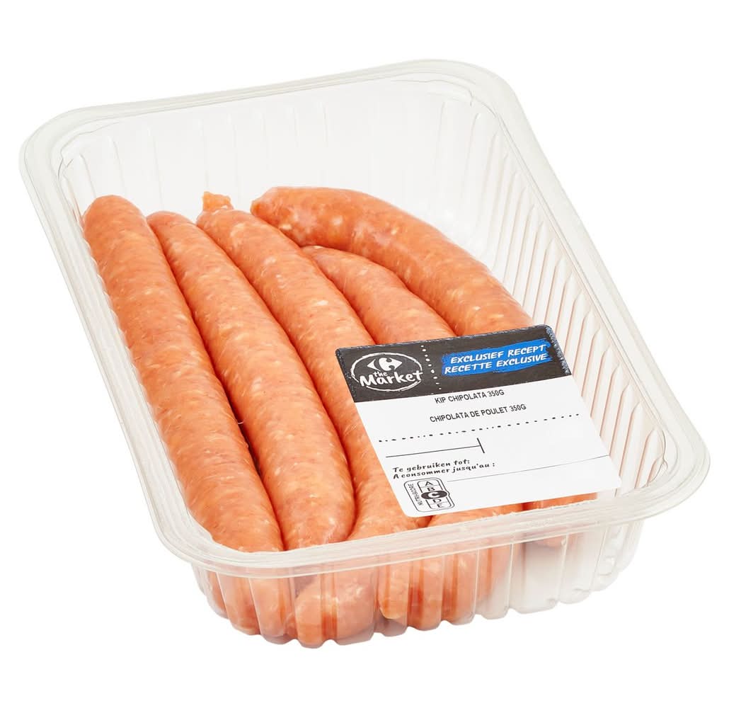 Carrefour The Market Recette Exclusive Chipolata de Poulet 350 g