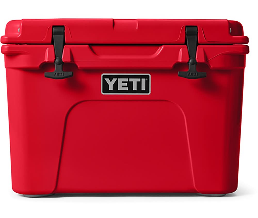 YETI Tundra 35 Cooler, Rescue Red, 20 Cans