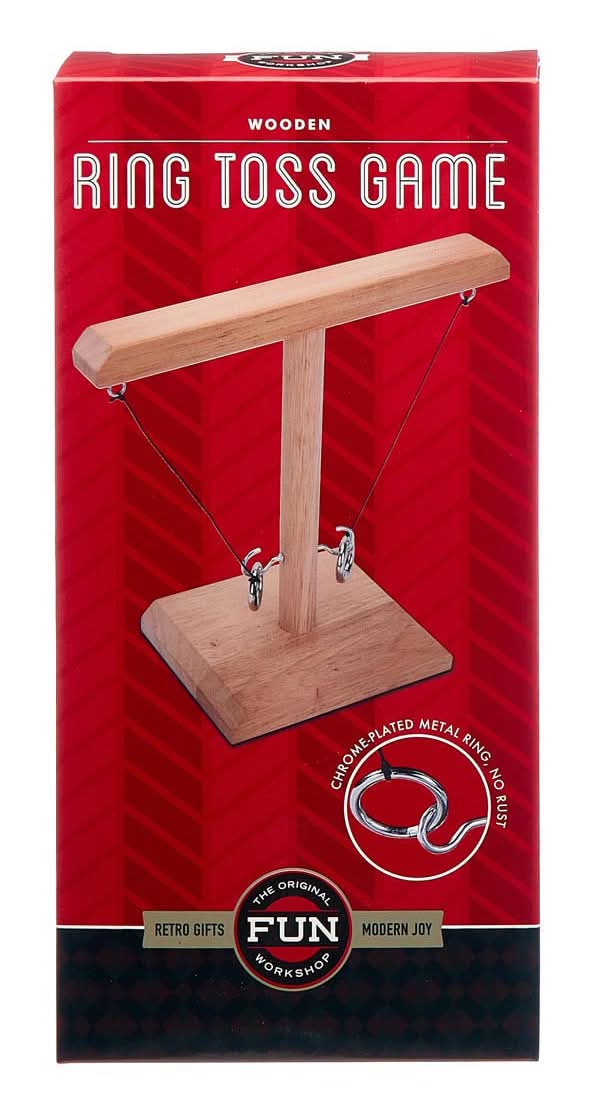 Wooden Ring Toss Game