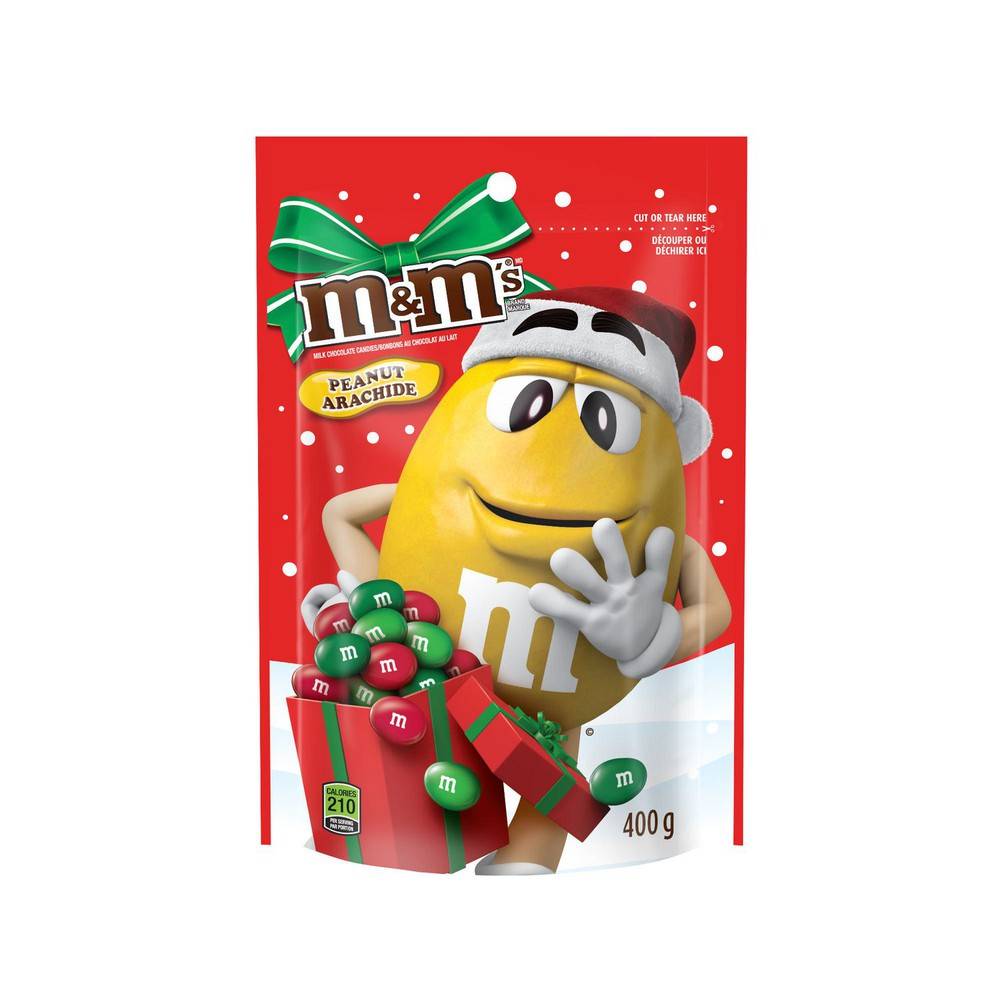 M&M's Holiday Peanut Milk Chocolate Candies Delivery Near Me Order