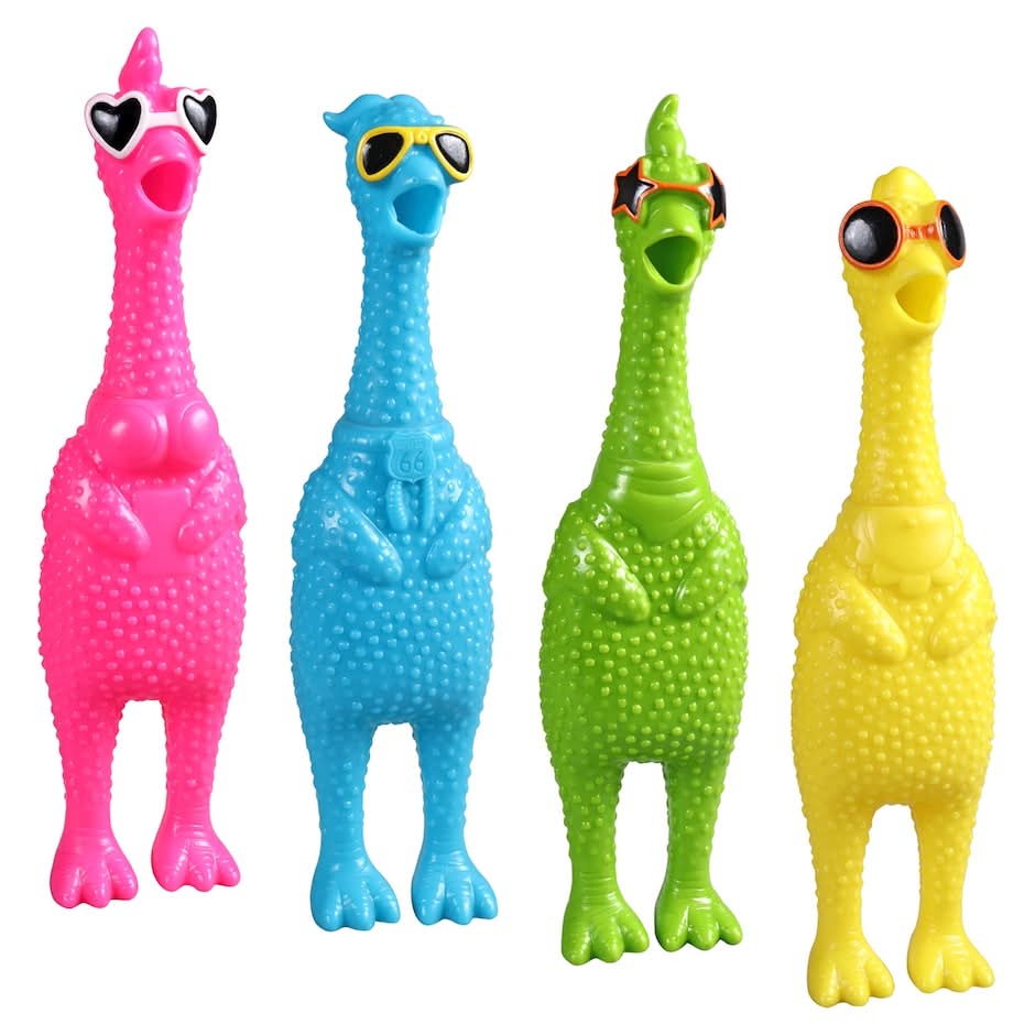 Funky Farm Chicken Toys, 9 in.