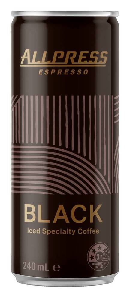 Allpress Espresso Iced Coffee Black 240mL