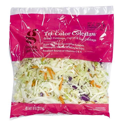 Tri-Color Coleslaw - 8oz - Good & Gather™